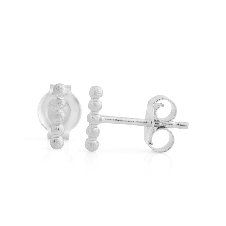 Ohrstecker BUBBLE 5fach matt