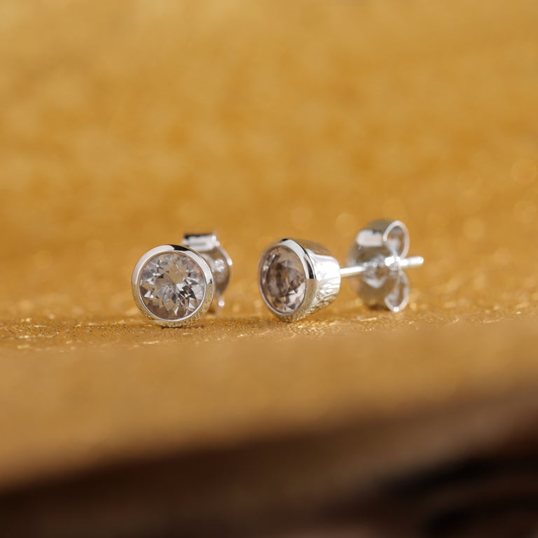 Ohrstecker ESTIA Morganite 5mm