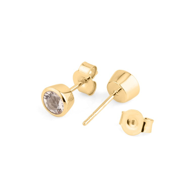 Ohrstecker ESTIA Morganite 5mm