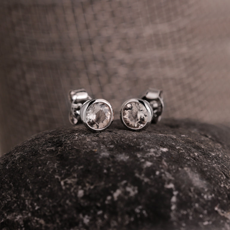 Ohrstecker ESTIA Morganite 5mm