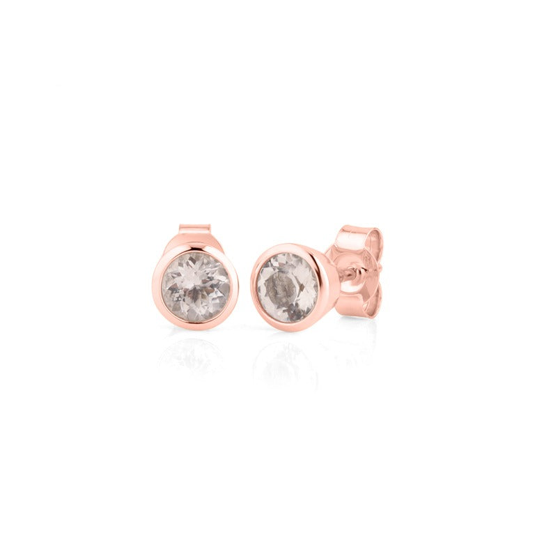 Ohrstecker ESTIA Morganite 5mm