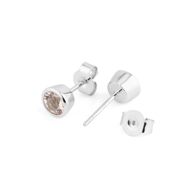 Ohrstecker ESTIA Morganite 5mm