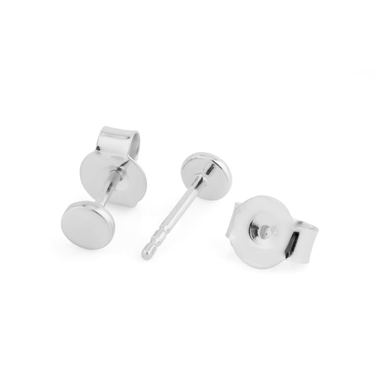 Ohrstecker FILOMENA 4mm Silber