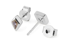 Ohrstecker KITE Labradorit 3X5mm Silber