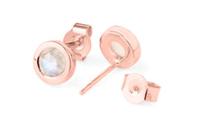 Ohrstecker LEILA Mondstein Silber