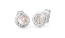 Ohrstecker LEILA Mondstein Silber