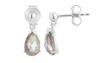 Ohrstecker LEONIE Labradorit 5X8mm