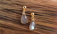Ohrstecker LEONIE Labradorit 5X8mm
