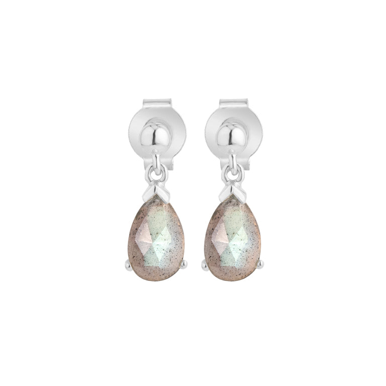 Ohrstecker LEONIE Labradorit 5X8mm