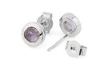 Ohrstecker LEILA Labradorit