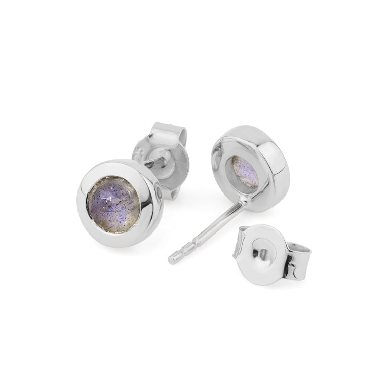 Ohrstecker LEILA Labradorit