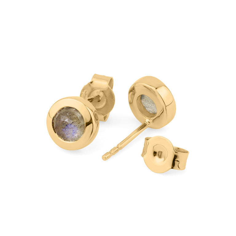 Ohrstecker LEILA Labradorit