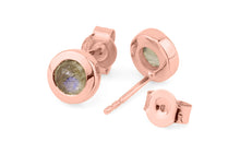 Ohrstecker LEILA Labradorit