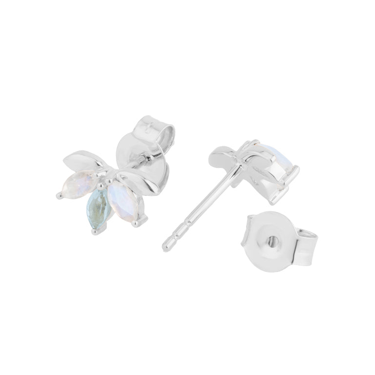 Ohrstecker  OCEANIA Mondstein Silber EXPRESS