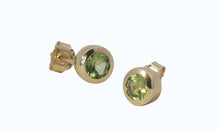 Ohrstecker ESTIA Peridot 5mm Silber