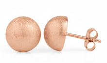 Ohrstecker HANNAH  10 mm ice matt