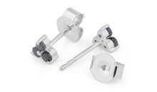 Ohrstecker TRINITY mit Saphir 1.5 mm
