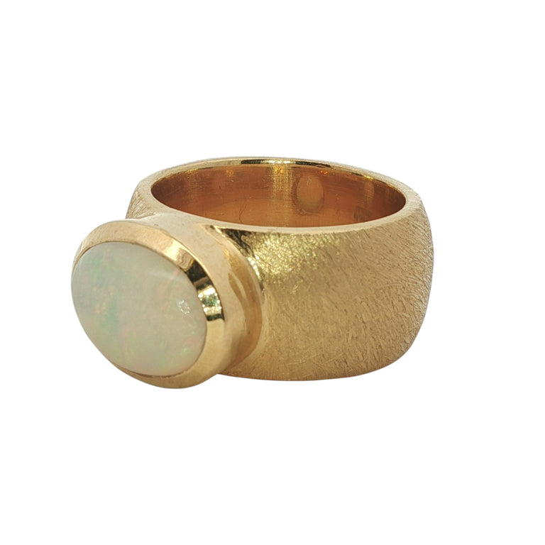 Unikate Ring NADINE – 925 Sterling Silber, Opal