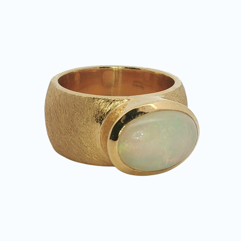Unikate Ring NADINE – 925 Sterling Silber, Opal