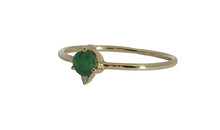 Ring Jahreszeiten SMARAGD 18k Gelbgold