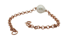 Silberarmband mit Barockperle 11–12 mm | Boho Armband 925 Silber