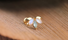 Piercing OCEANA mit Mondstein