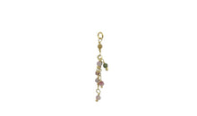 Piercing Kette Multiturmalin – filigrane Verbindung mit einem Link