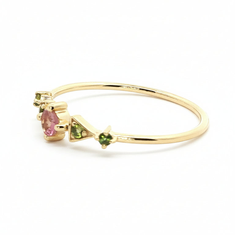 Ring CLAREA mit Turmalinen