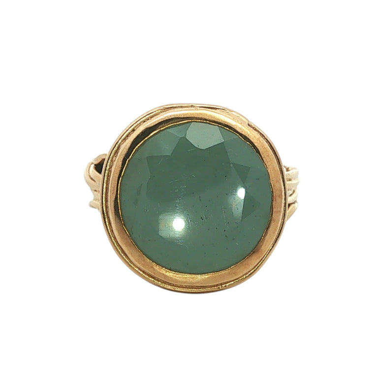 Unikat Ring CONICAL – Aquamarin 13 mm