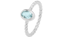 Ring  EMILY Aquamarin 7X9mm