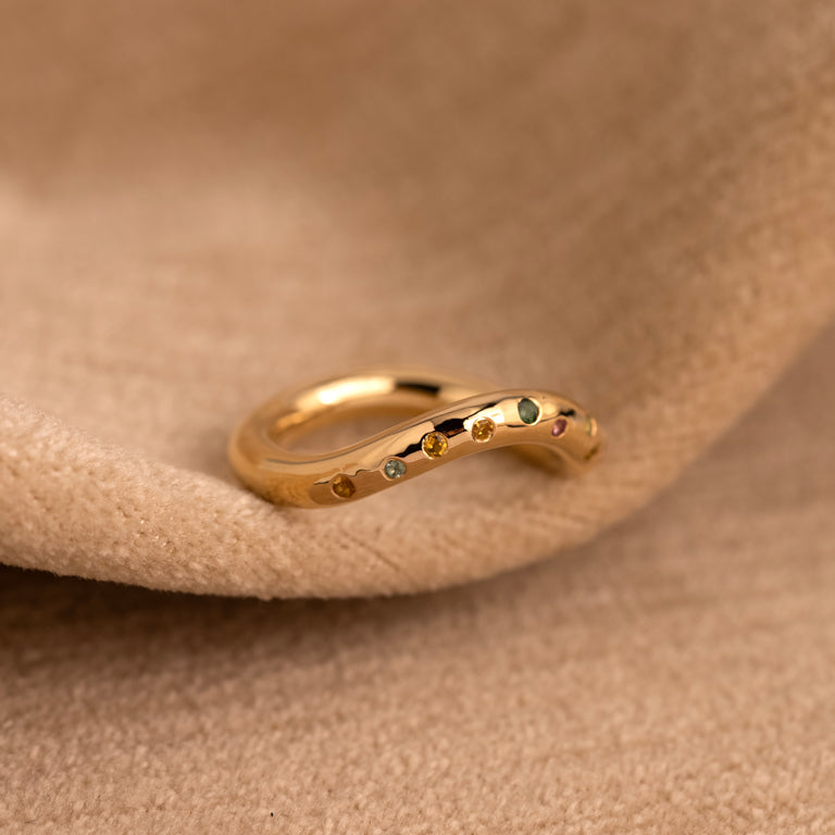Ring ALIKA mit  Turmalin