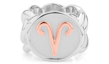 Statement Ketten Ring ARIES bicolor