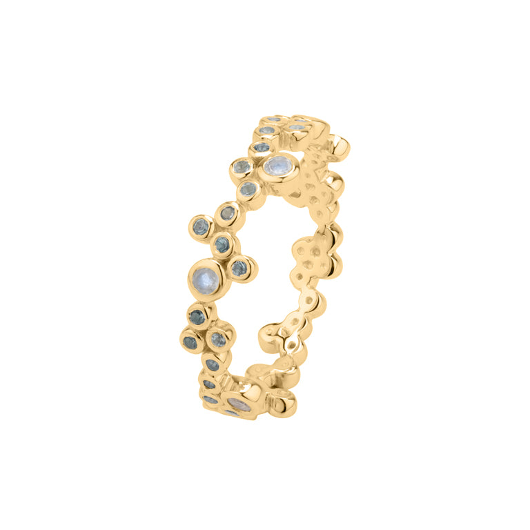 Ring AURELIA mit Aquamarin