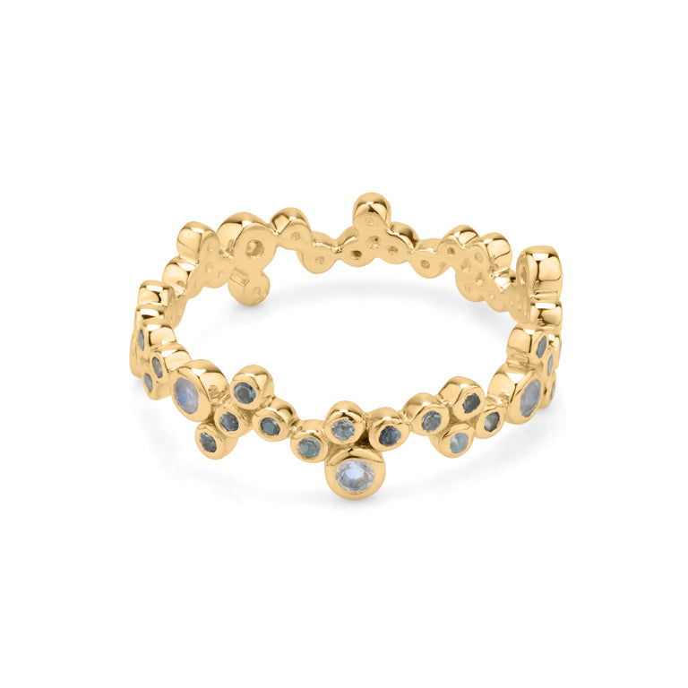 Ring AURELIA mit Aquamarin