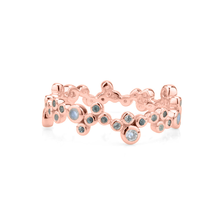 Ring AURELIA mit Aquamarin