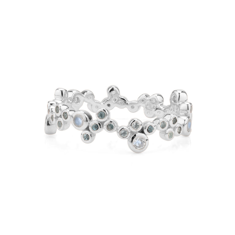Ring AURELIA mit Aquamarin