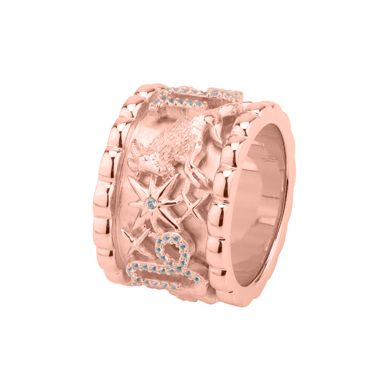 Moving Ring STERNZEICHEN alle 12