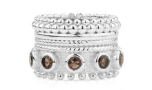 Ring MEGANE Silber mit Rauchquarz