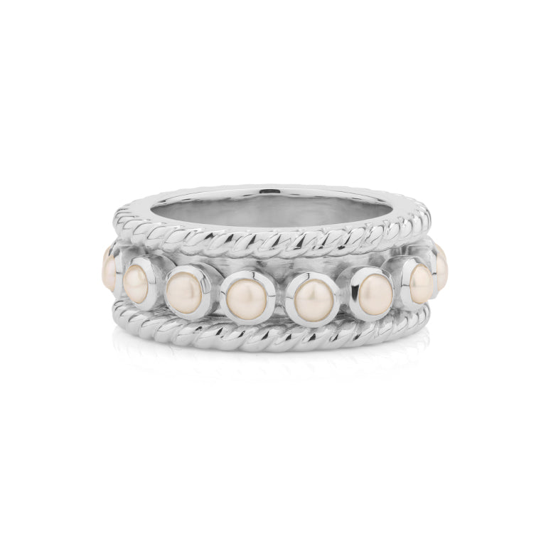 Moving Ring TWIST Perlen
