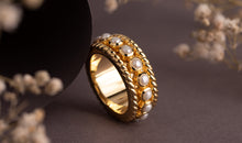 Moving Ring TWIST Perlen