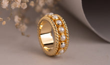 Moving Ring TWIST Perlen