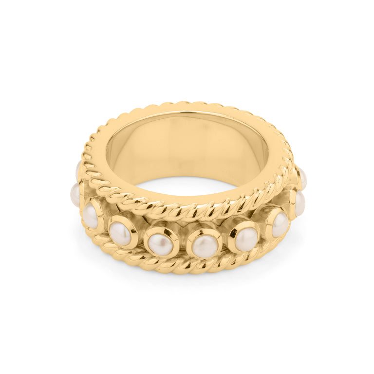 Moving Ring TWIST Perlen