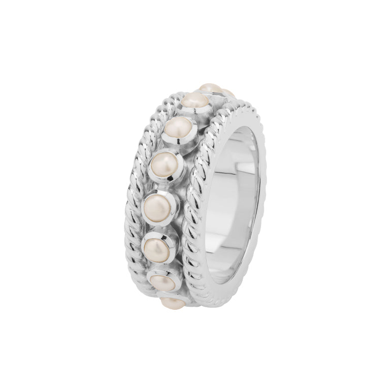 Moving Ring TWIST Perlen
