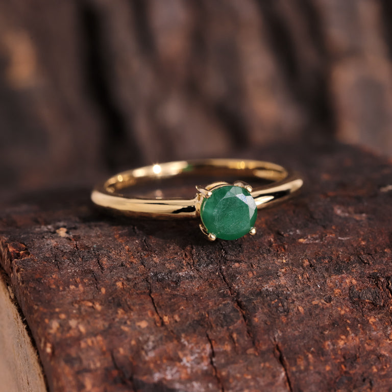 Ring NURIA Smaragd 5mm