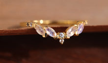 Ring TALVIS Mondstein Silber