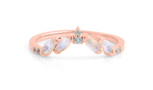 Ring TALVIS Mondstein Silber