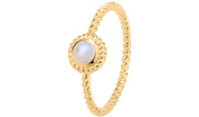 Ring TWIST mit Mondstein