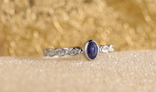 Ring  VIOLETTA  mit Saphir
