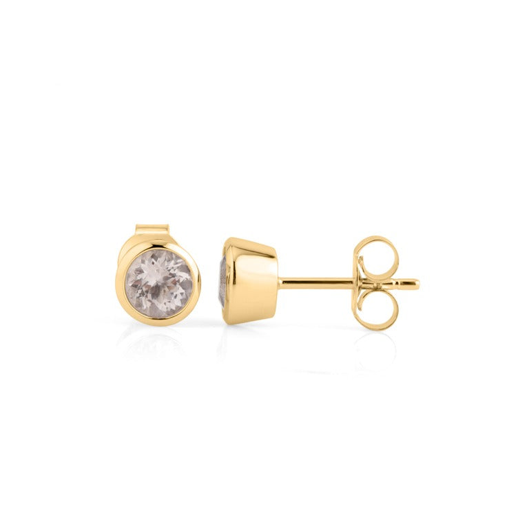 Ohrstecker ESTIA Morganite 5mm