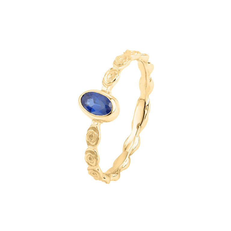 Ring  VIOLETTA  mit Saphir